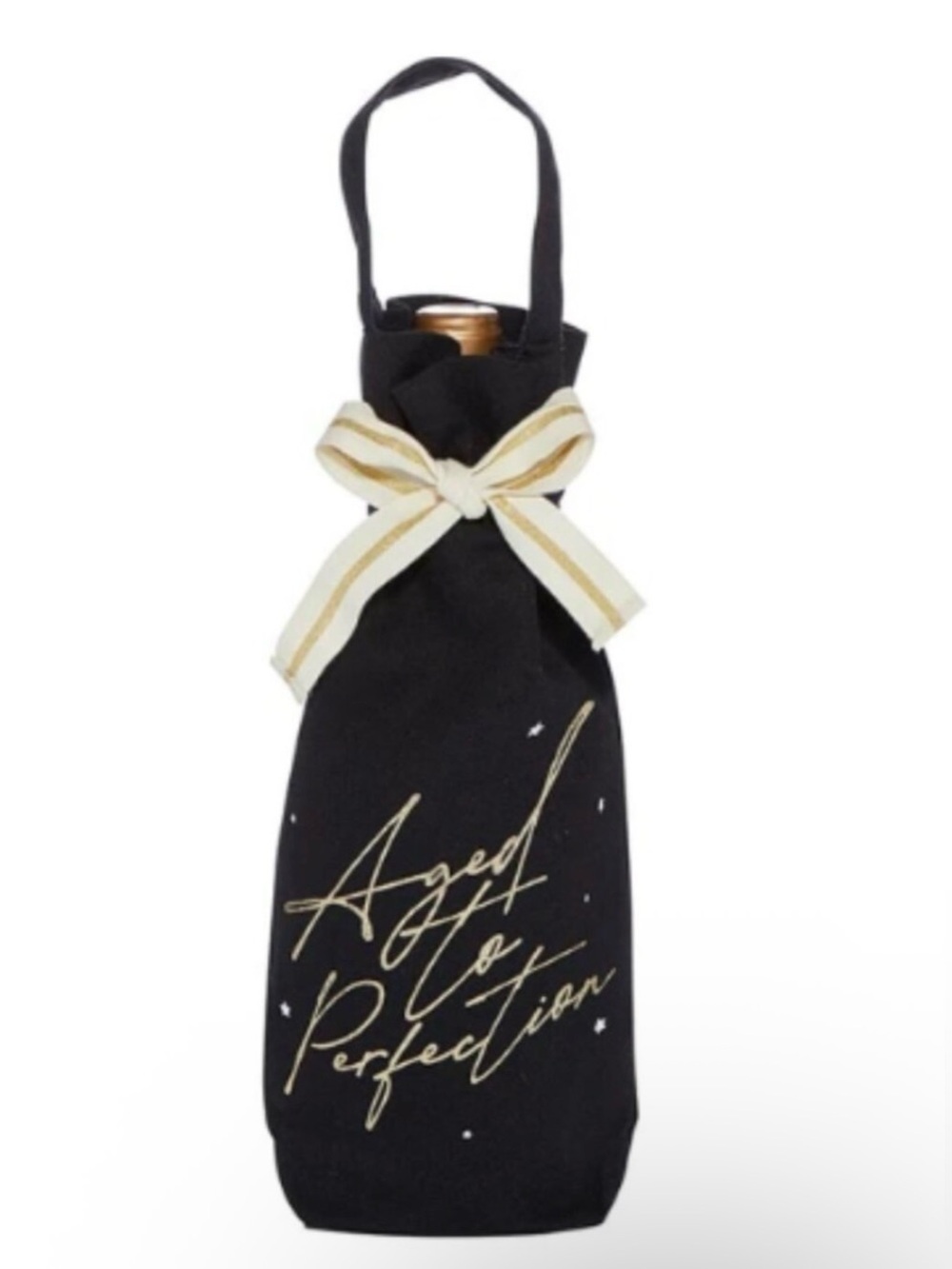 Slant Wine Bag - Aged to Perfection - NWT